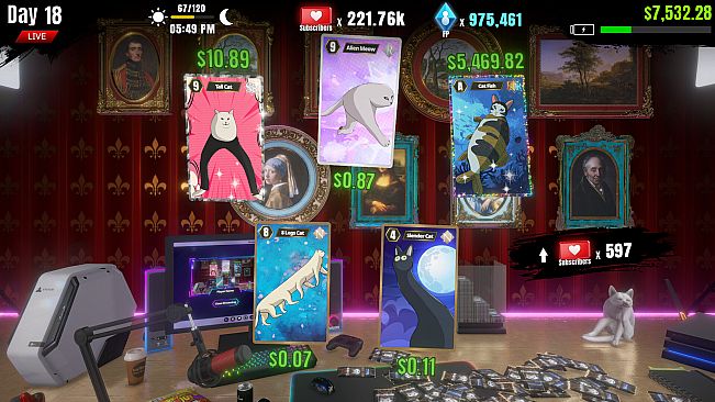 MeowMeow TCG: Rip & Ship Streamer Simulator