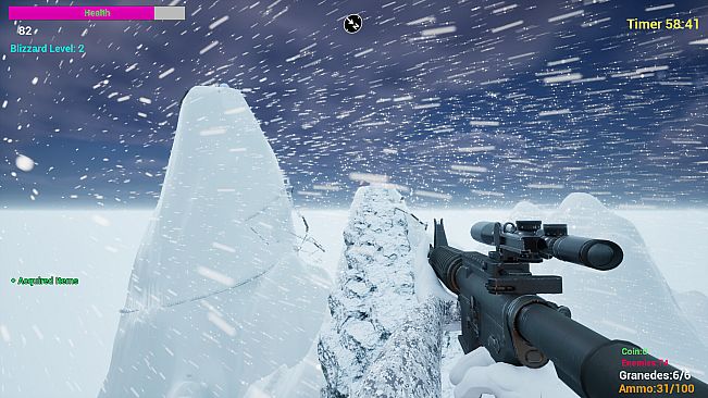 Lost in the Blizzard Abyss
