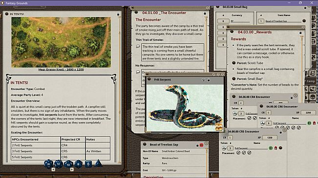 Fantasy Grounds - Encounters in the Forest I