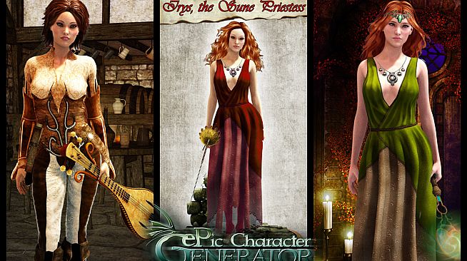 ePic Character Generator - Season #1: Human Female