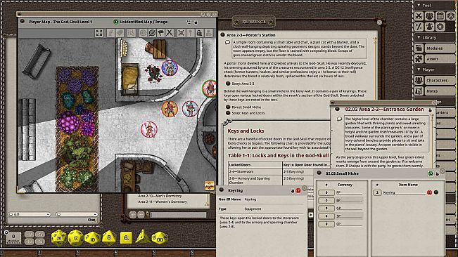 Fantasy Grounds - Dungeon Crawl Classics #98: Imprisoned in the God-Skull