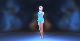 Angel Legion-DLC Seductive Maid(Cyan)