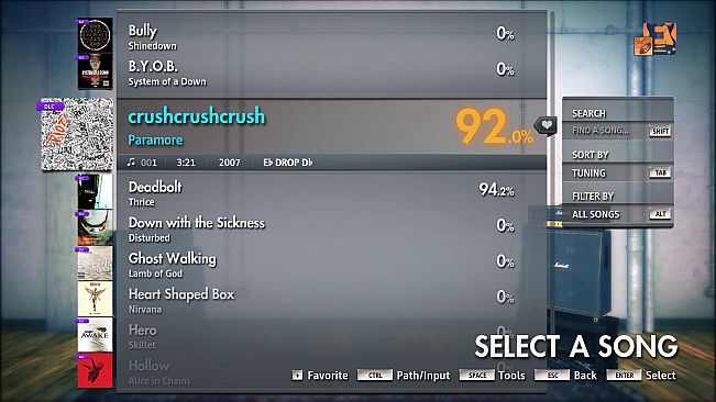 Rocksmith 2014 Edition – Remastered – Paramore - “crushcrushcrush”