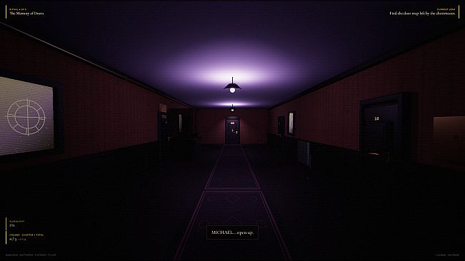 OPEN UP, MICHAEL!