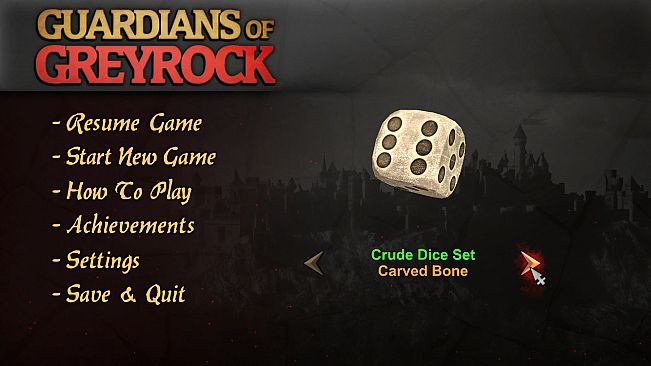 Guardians of Greyrock - Dice Pack: Crude Set