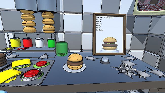 Blue Box Game: BurgerGame