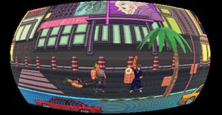 Green Dragon Beat ’em up Character