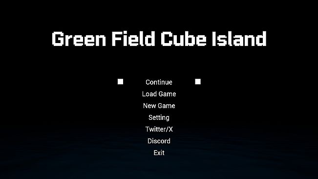 Green Field Cube Island