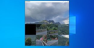 Shengtang Mountain in Jinxiu County