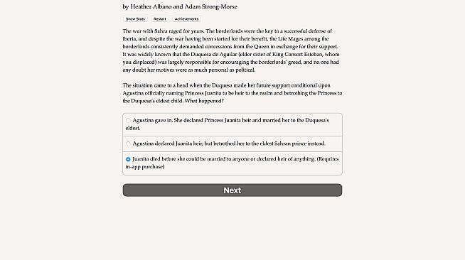 Affairs of the Court: Choice of Romance - Death to the Princess