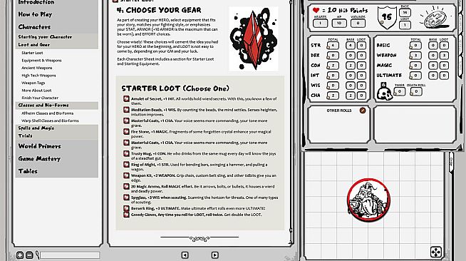 Fantasy Grounds - Index Card RPG