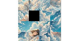 The girl in the clouds