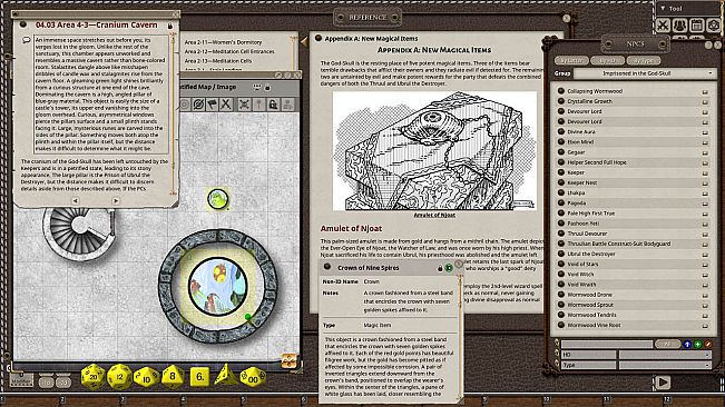 Fantasy Grounds - Dungeon Crawl Classics #98: Imprisoned in the God-Skull