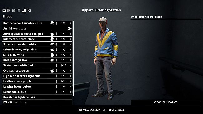 Generation Zero - Apparel Crafting