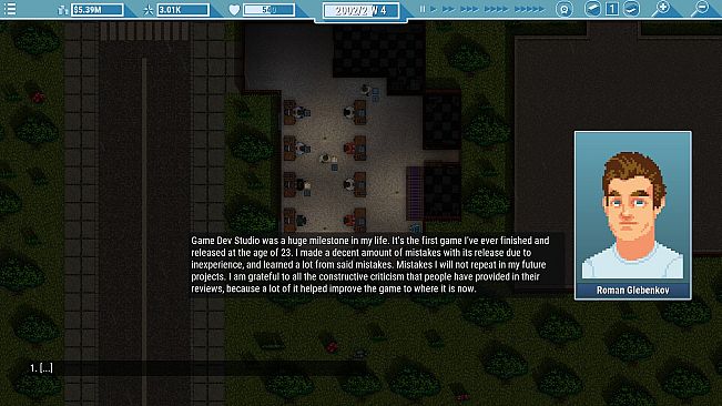 Game Dev Studio Developer Commentary Narration