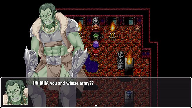 Princess Daphne and the Orcs