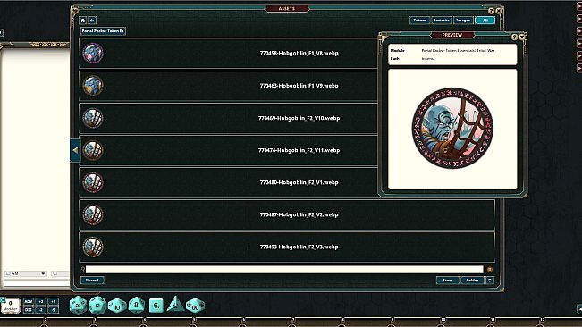 Fantasy Grounds - Portal Packs - Token Essentials: Tribal War