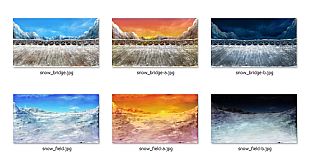 SRPG Studio Snow Background