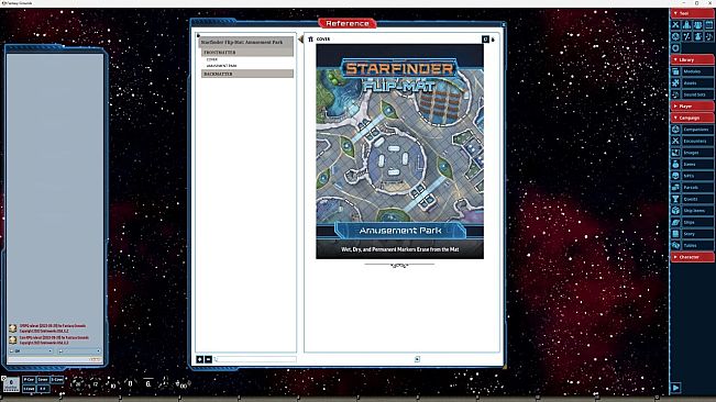 Fantasy Grounds - Starfinder RPG - Starfinder Flip-Mat - Amusement Park