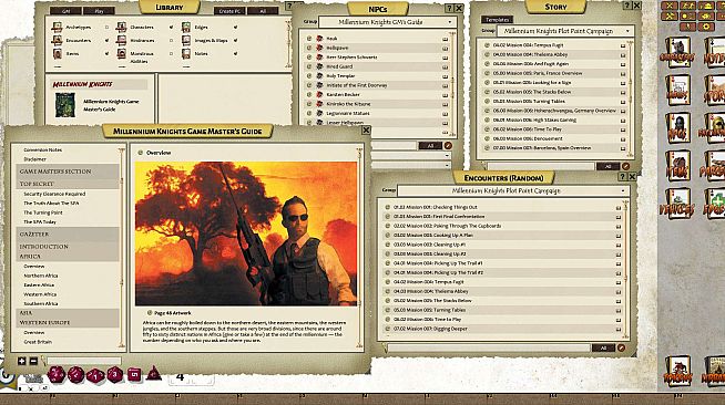 Fantasy Grounds - Millennium Knights (Savage Worlds)