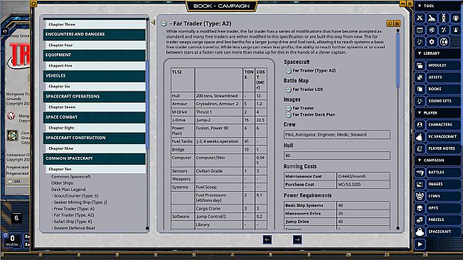 Fantasy Grounds - Traveller Core Rulebook Update 2022