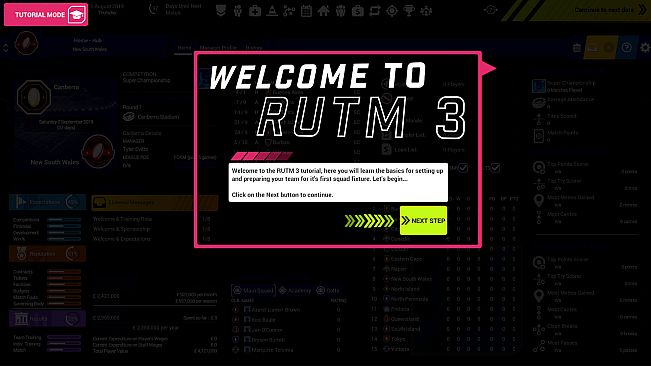 Rugby Union Team Manager 3