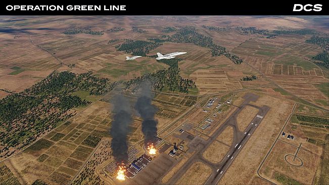 DCS: F/A-18C Operation Green Line by Badger633