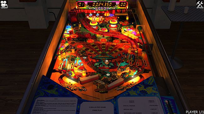 Zaccaria Pinball - Robot Table