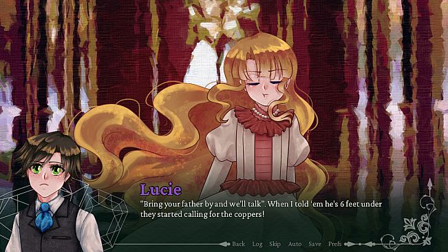 Crimson Waves on the Emerald Sea