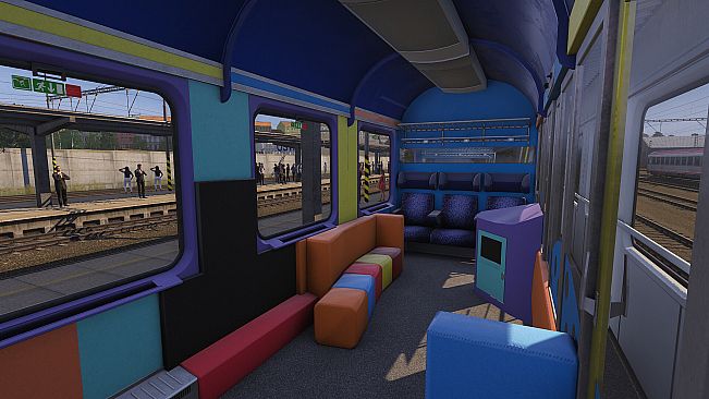 Trainz 2022 DLC - OBB Eurofima Second Class Pack