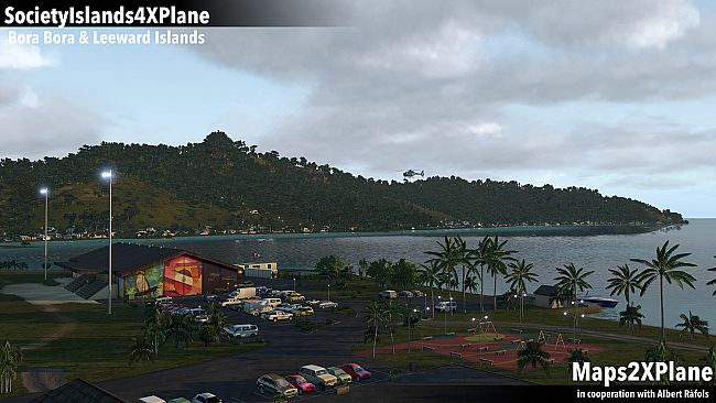 X-Plane 11 - Add-on: Aerosoft - Society Islands XP - Bora Bora & Leeward Islands