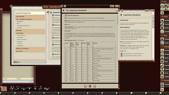 Fantasy Grounds - Legendary Classes Warpriests