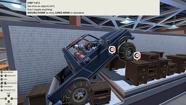 4x4 in a Furniture Store