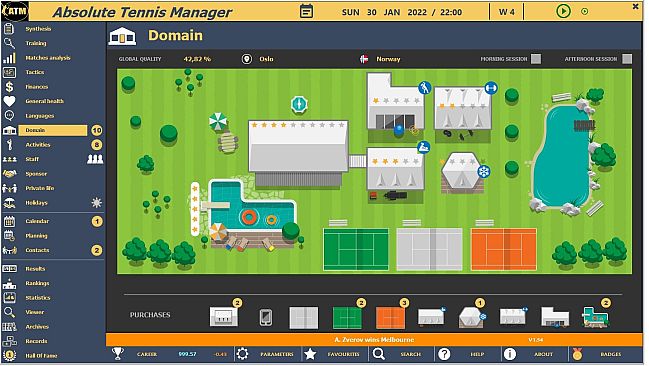 Absolute Tennis Manager