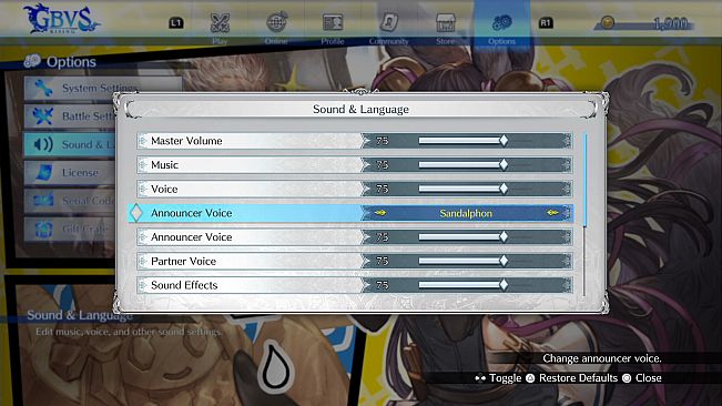 GBVSR - System Voice Set 3