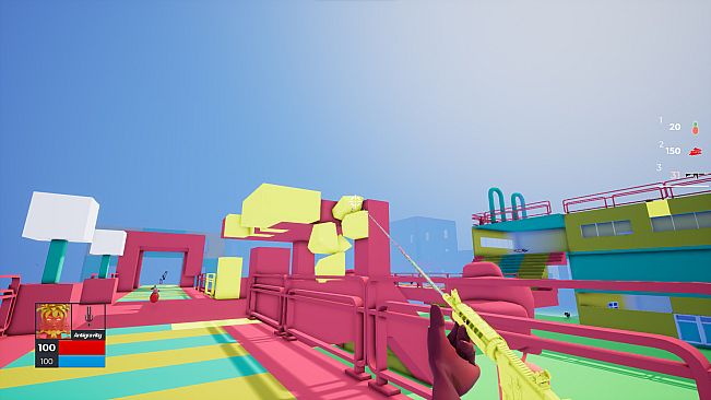 Spaceflux - Yellow Paint AR