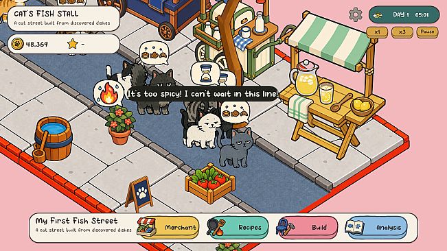 Cat's Fish Stall