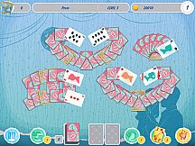 Solitaire Match 2 Cards. Valentine's Day