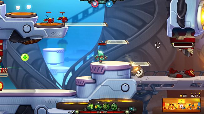 Ix the Interloper - Awesomenauts Character