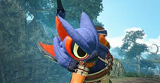 Monster Hunter Rise - "Stuffed Nargacuga" Hunter layered weapon (Long Sword)