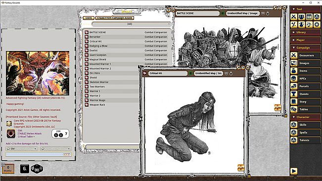 Fantasy Grounds - Combat Companion