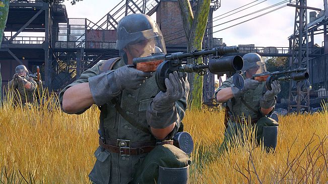 Enlisted - Suomi KP/-31 with flamethrower Squad