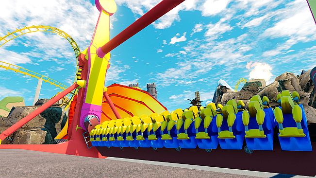 Top Spin Ride - Orlando Theme Park VR