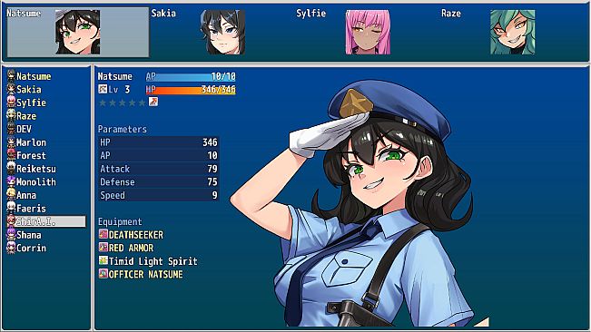 Eternal Dreamers Rising - Officer Natsume (Fashion)