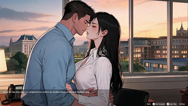 Sexy Psychologist's Wild Office Kiss