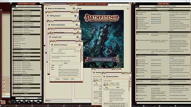 Fantasy Grounds - Pathfinder RPG - Campaign Setting: Horror Realms