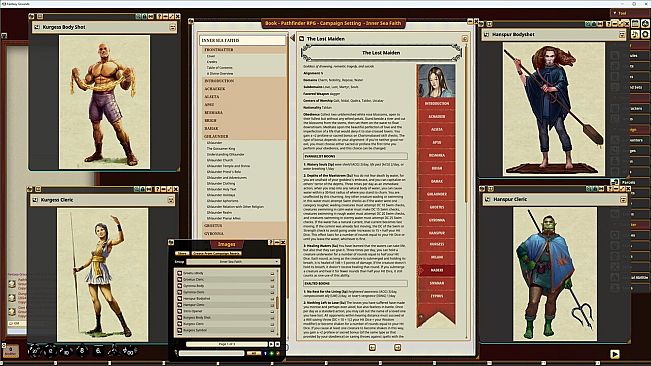 Fantasy Grounds - Pathfinder RPG - Campaign Setting: Inner Sea Faiths
