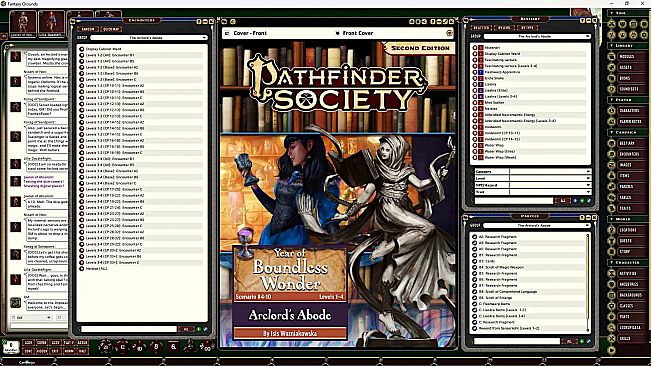 Fantasy Grounds - Pathfinder 2 RPG - Pathfinder Scenario 4.10 - Arclords Abode