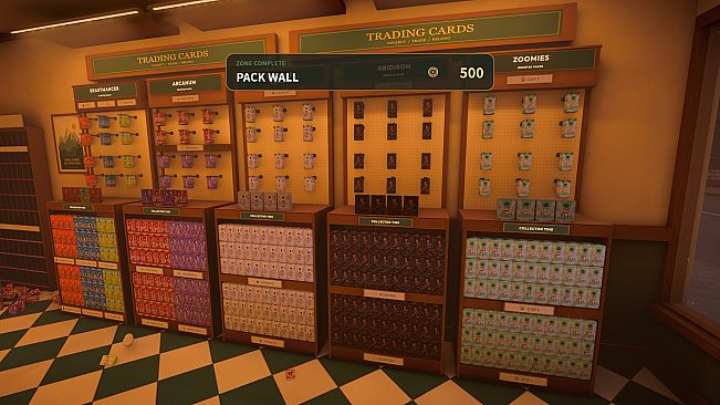 Card Shop: Tidy Up the Trading Cards!