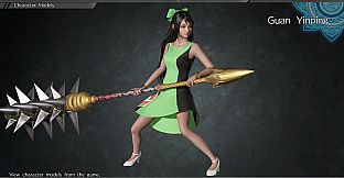 DYNASTY WARRIORS 9: Guan Yinping "Race Queen Costume" / 関銀屏「レースクイーン風コスチューム」